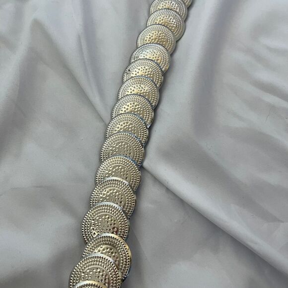Vintage Elastic‎ Coin Festival Boho Belt - Picture 6 of 8